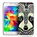 Produktbild Samsung Galaxy S5 Mini Motiv Backcover, Conie Mobile PC Motiv Rückschale Hartschale Hülle Tier Muster, Leuchtefekt, Schutzhülle / Case für hinten
