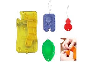 RUMGUG Enhebrador Automático de Agujas para Máquinas de Coser y Costura a Mano - Herramienta Multifuncional para Facilitar el Enhebrado, Enhebrador Simple Pulgar, Ideal para Artesanía y Uso Doméstico