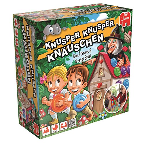 Preisvergleich Produktbild Jumbo 18114 - Knusper Knäuschen, Brettspiel