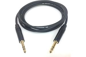 DG SYSTEMS ITALIA SRL DG Systems - Cavo Jack stereo 6.3mm TRS - Made in Italy (0.30 mt)