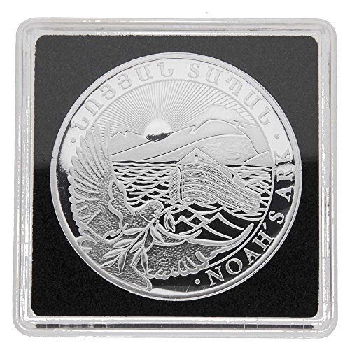 Preisvergleich Produktbild 1 Unze 999,9 Silbermünze in QUADRUM INTERCEPT (Arche Noah)