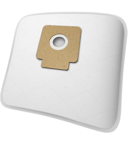 Sacchetti Microfibra Sacchetto Per Aspirapolvere Hoover H68A Pure-Epa - 4 Pezzi In Microfibra Per Aspira Polvere E Allergeni Aspirapolvere Ariete - Foto 4