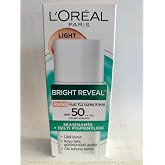 L'Oreal Paris Bright Reveal Spf 50+ Dark Anti Stain Color Fluid Daily Facial Sunscreen 50 ml - Light
