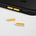 RhinoShield Extra Buttons for CrashGuard NX/Mod NX Apple Smartphone Cases | Additional Customization for All iPhone NX Smartphone Cases - Yellow