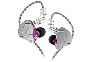 CCA KZ ZSN Pro 1BA 1DD - Auriculares intraurales de Doble Controlador, HiFi de Graves potentes y Alta claridad con Cable Desmontable para músico audiófilo