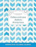 Image de Adult Coloring Journal: Cosex and Love Addicts Anonymous (Sea Life Illustrations, Watercolor Herringbone)