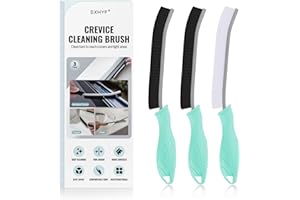 SXhyf Rifugio di pulizia - pennello per la pulizia della fessura setole dura, spazzola per pulizia di gap multifunzionale, strumenti di pulizia per uso domestico, casa, cucina, bagno (Menta)