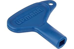 Upmann Clé carrée, 7 mm, en plastique, bleu