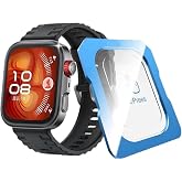 CONSTRAIN - Huawei ile uyumlu Watch Fit 4 Kolay Uygulama Aparatlı Cam Ekran Koruyucu