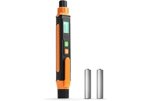 SAFEHITCH - PT199 Gas Leak Detector, Natural Gas Detector with Audible & Visual Alarm, Portable Gas Sniffer to Detect Combustible Gas Leaks Such as Methane, Propane for Home Use (Includes 2 Batteries)