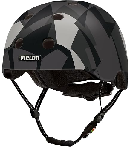 Melon Candy Leichter und Cooler Fahrradhelm fr Damen, Herren und Kinder  mit maximalem Schutz Gre XL-XXL (52-58 cm) Blau Pink Mosaik Bunt :  Amazon.de: Sport & Freizeit