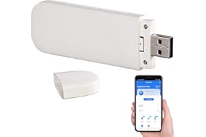 simvalley MOBILE LTE Stick: 4G/LTE-Surfstick, bis 150 Mbit/s, für bis zu 8 Nutzer, App-Verwaltung (LTE-Stick mit SIM-Karte, WLAN, Mobiles Internet)