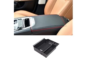 DIYUCAR Car Center Console Armrest Box Storage Tray for Jaguar XJ XJL X351 2010-2019 Interior Accessories