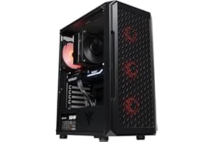 BREUNOR NOBLE CHOICE BREUNOR CHAOS - PC Gaming Ryzen 5 5600 6 core fino a 4,40GHz, RX 7600XT 16GB, Ram 32Gb DDR4 3600MHz, SSD NVMe 1000Gb, Windows 11 pro, Pc da gaming