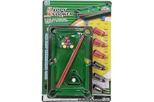 YSAMAX Kids Pool Table, Kids Snooker, Compact Size And Portable Design, Develop Hand-Eye Coordination And Fine Motor Skills, Promote Fair Play, Miniature Pool Table