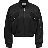 ONLY ONLSVEA B SHORT BOMBER JACKET CC OTW Bomber Ceket Kadın