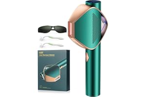 PRETTIVO 19,8J Depiladora Laser, IPL Depiladora de Luz Pulsada con Tecnología IGBT Flash Rápido, Laser Depilacion 600NM-1200NM de 3 en 1 Flash Ilimitado Para Mujeres y Hombres,Cara, Cuerpo, Bikini