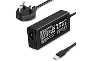 OERWBN Universal 45W Type C USB C Power Adapter Charger for HP, Dell, Lenovo, Acer, Asus, Samsung, Google, and More