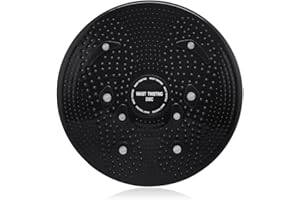 Accessotech Twist Waist, disco rotante fitness per torsioni, esercizi di aerobica, equilibrio e riflessologia, dotato di magnete
