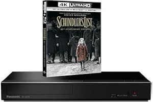 PANASONIC BUNDLE Panasonic DP-UB450 MULTIREGION Bundle with Schindlers List 25th Anniversary 4K UHD Disc - 2 Items