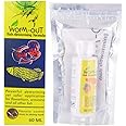 Aquatic Remedies Worm-Out Fish Deworming Formula, 60ML for Flower Horn, Discus, Arowana and All Other Fish