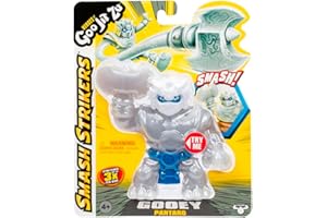 HEROES OF GOO JIT ZU BANDAI CO42794 Heroes de Goo JIT Zu Figurine d'action Découvrez Les Nouveaux Smash Strikers Figurine Pantaro, éponge et étire, Multicolore