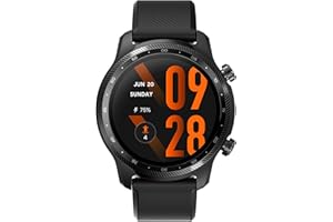 TicWatch Pro 3 Ultra GPS Smartwatch Qualcomm SDW4100 i Mobvoi Dual Processor System Wear OS Smart Watch dla mężczyzn Tlen we krwi IHB Wykrywanie AFiB Ocena zmęczenia 3-45 dni Bateria NFC Mic Głośnik
