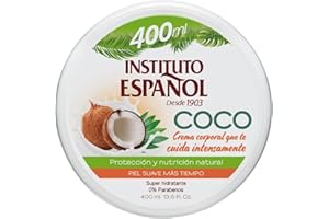 Instituto español Kokosowy super nawilżający krem ​​do ciała 400 ml