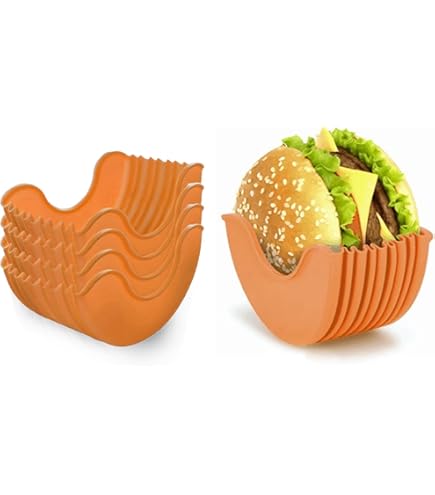 Boîte Fixe Rétractable Pour Hamburger - Réutilisable - En