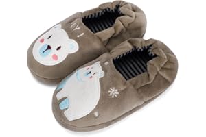 Cheerful Mario 2-7 Años Zapatillas Casa Niña Niño Invierno Pantuflas Por Bebe Suave e Cálido