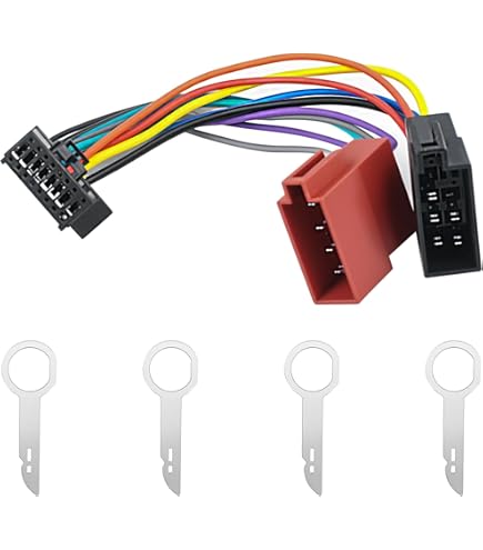 Tomzz Audio Cavo Adattatore Radio 16 Pin ISO – Per Buick, Chevrolet, GMC, Cadillac E Altre