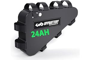 UNIT PACK POWER (UK Warehouse) 48V 24AH Ebike Battery Long Range electirc Bike Lithium Battery with Charger, USB Port for 48V 1800W 1500W-0W Motor