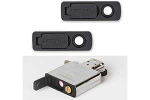 Y iRAN Per accendino Zippo senza guarnizione volatile, abbinamento perfetto, risolve il problema del rifornimento frequente (confezione da 2)