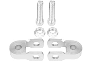 MIYINLA 2 Pieces Universal Motorcycle Shock Absorber Height Extension Extender Riser Taper Universal Motorcycle Rear Shock Absorber Riser 5 cm for ATV Quad Motorcycle Engine Pit Dirt Trail Bike, Default, 128G