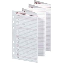 BIND B2602 - Kalendereinlage für Managerkalender A6 - Jahr 2020, 1 Woche / 2 Seiten, Terminkalender mit System