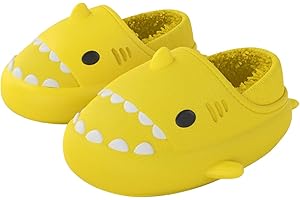 NIBESSER Pantofole Uomo Donna Invernali Chiuse Pantofole Squalo Chiuse con Pelo Ciabatte Uomo Inverno da Casa Pelose Antiscivolo Suola Spessa Morbide Leggere