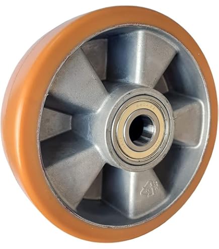 Roue Polyuréthane FORTHANE® 82 X 30 Moyeu 40 Axe 12 Mm Roulements à