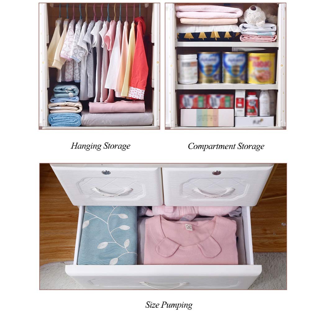 Storage Cabinet Children S Wardrobe Wardrobe Plastic Drawer