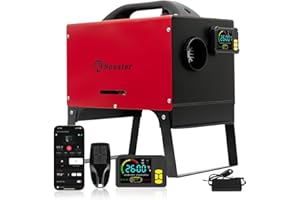 ‎SUNSTER 8KW Diesel Standheizung,12/24V/230V dieselheizung mit Ausdehnbare Basis, Bluetooth-APP & AC-DC Adapter, Auto Start -Stopp, Lüftungsfunktion & Inneres Zirkulationssystem, Diesel Heizung für Wohnmobil
