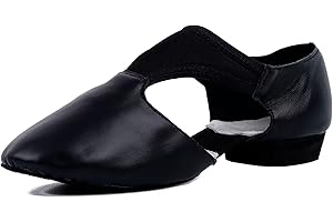 s.lemon Damskie skórzane podzielona podeszwa, buty jazzowe, buty greckie do tańca, buty nauczyciela