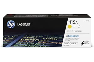 HP 415A W2032A, Cartuccia Toner Originale HP da 2100 Pagine, Compatibile con le Stampanti HP LaserJet M453, M455, MFP M479, MFP M480, Giallo