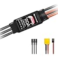 HAWK'S WORK Brushless ESC, 20A Brushless Motor Electric Speed Controller BEC 5V 1A with XT60 & 3.5mm Plugs, Super Light-weight & Small (1 Pack)