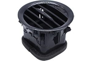 YUCHENSHLP Air Vent Nozzle Grille Gloss Black 13417363 Comparible with Vauxhall Adam Corsa D