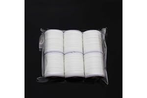 Tigofly 6 pcs 2 colors 150D denier Luminous Fly Tying Floss Thread 40 yards Polyester Filament Yarn fly tying line materials