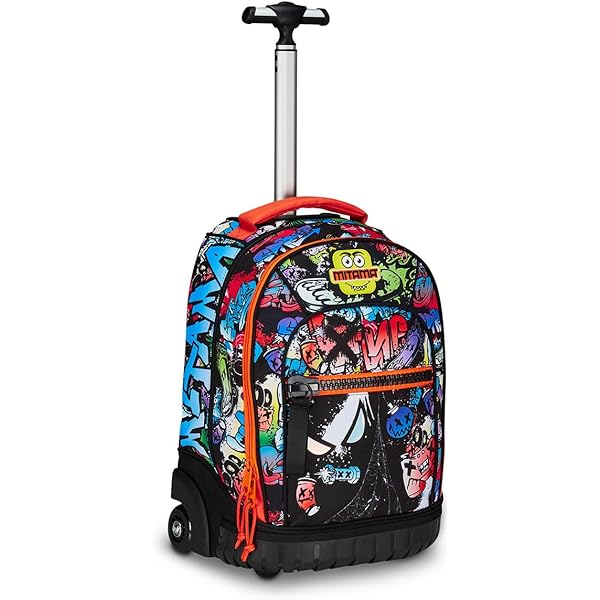 Zaino Mitama Zaino Trolley Mitama DR Per Scuola Desert Blue, 35