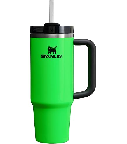 STANLEY Quencher H2.0 Isolierbecher 850 Ml | Edelstahl, Doppelwandig | Hält Kaltes 9h Kalt | Mit Strohhalm & Deckel | Farbe Flieder