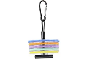 ANGLER DREAM AnglerDream Fliegenschnur, Fluorocarbon, 2, 3, 4, 5, 6 x Fliegenfischen, Tippet-Schnur mit Spitzenhalter, 50 m