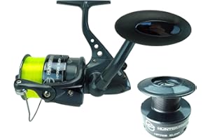 Hunter Pro Hp70s Sea Fishing Reel With Line & Spare Spool Option