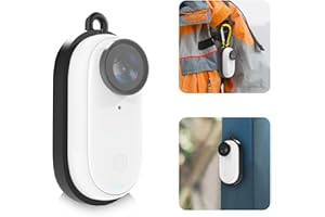 PULUZ Magnetischer Kunststoff-Schutzrahmenkäfig mit Karabiner für Insta360 GO 3 - Überall freihändig POV-Montage - Zubehör für Insta360 GO 3 Action-Kameragehäuser