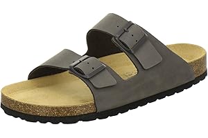 AFS-Schuhe 3100 Mules confortables en cuir pour homme, chaussures pour la maison et le travail, fabriquées en Allemagne